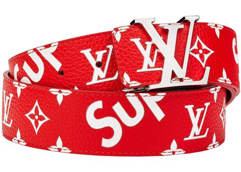 supreme lv belt red